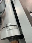Grey cast iron surface planer bed with measurement markings, 500mm wide IWM Soukup heavy duty machine component