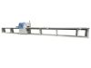Soukup Crossline 650m automatic angle cross cut saw with extended infeed and outfeed conveyor tables