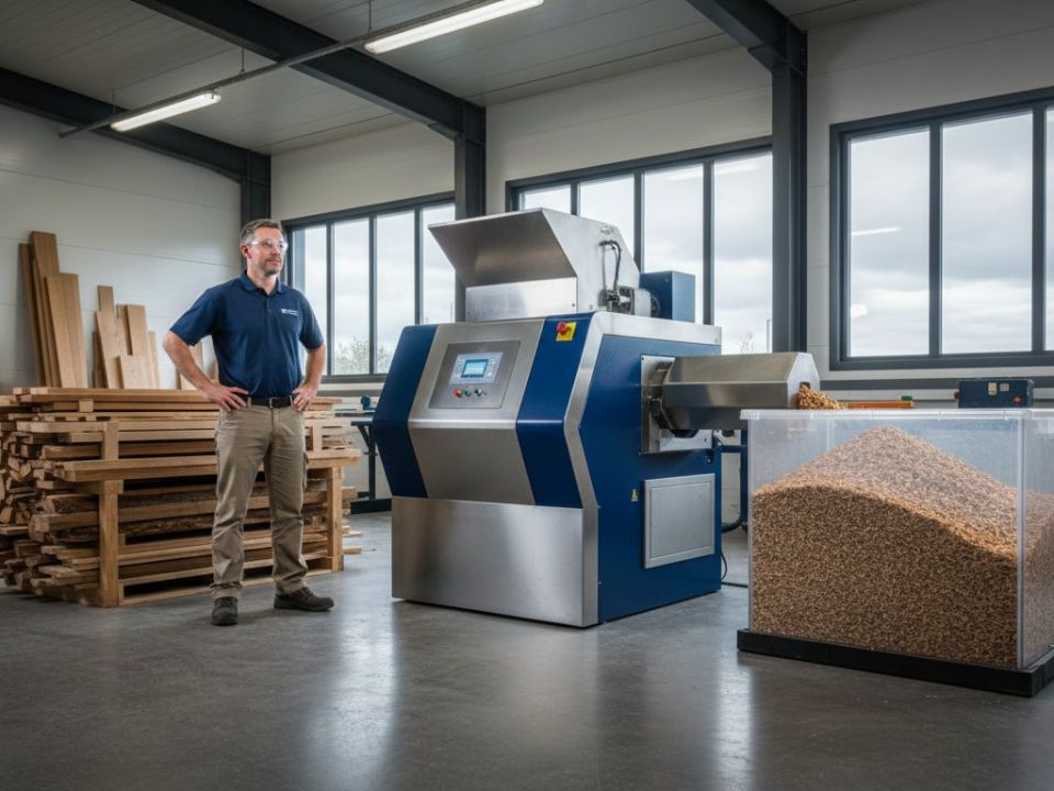 Industrial Wooden Shredder
