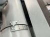 Grey cast iron surface planer bed with measurement markings, 500mm wide IWM Soukup heavy duty machine component