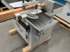 IWM Soukup ST-SM spindle moulder with sliding table, positioned on a wooden pallet in a workshop