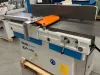 IWM Soukup PL-500 heavy duty surface planer with 500mm wide bed, mounted on a wooden pallet in a workshop