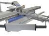 Casolin Astra SE400 NT sliding table panel saw with electronic rip fence and scoring unit, shown in white and blue