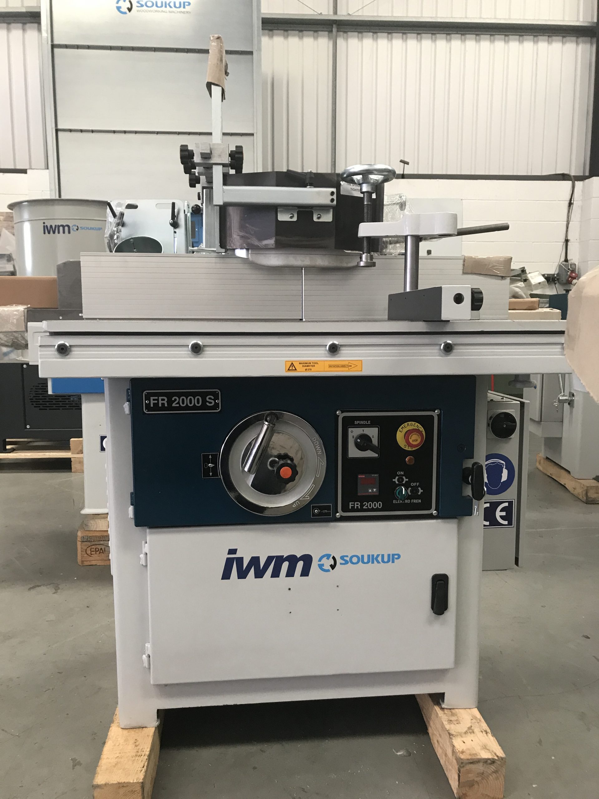 Sliding Table Spindle Moulder - IW Machines