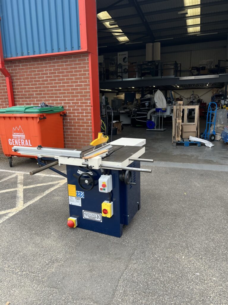 Sedgwick Single Phase TA 315 Saw Bench IW Machines