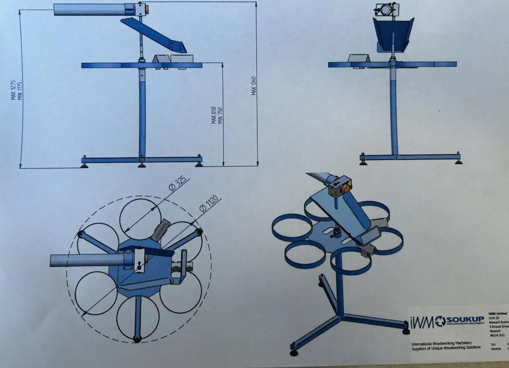 IWM Six Bag Carousel Unit with Top Loading - Image 2
