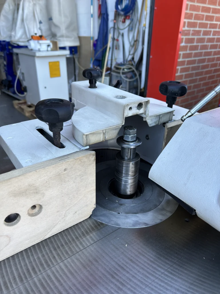 Used Mini Max T45 Spindle Moulder with Power Feed - Image 7