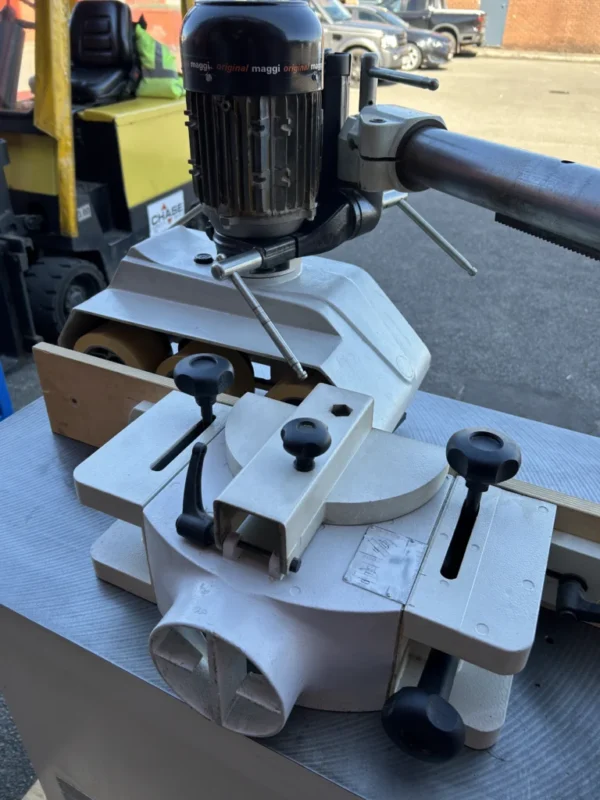 Used Mini Max T45 Spindle Moulder with Power Feed