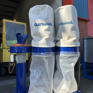 Used 2 Bag Charnwood W692 3hp Double Bag Dust Extractor - Image 6