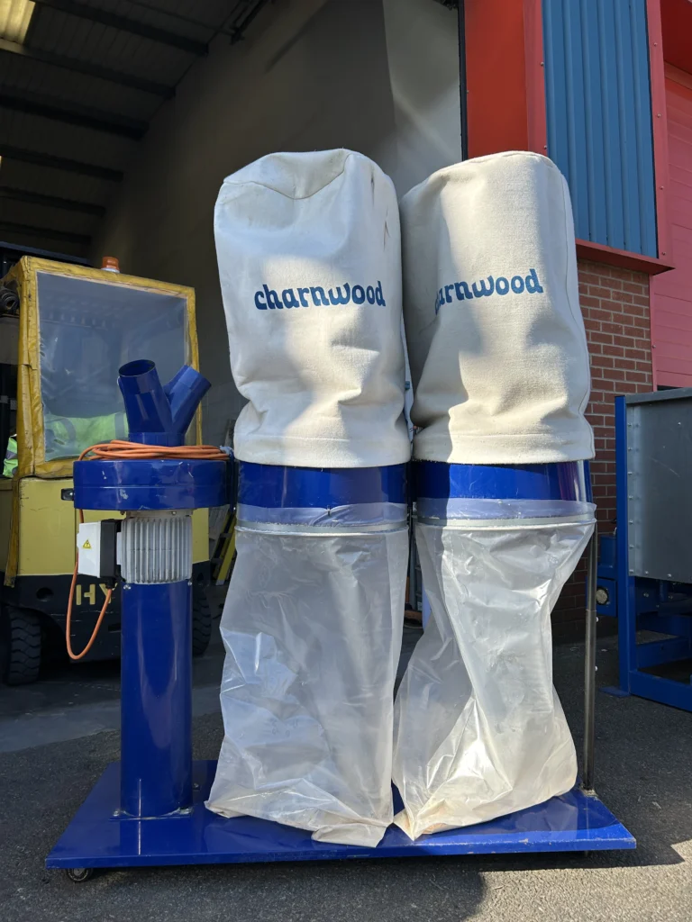 Used 2 Bag Charnwood W692 3hp Double Bag Dust Extractor - Image 6