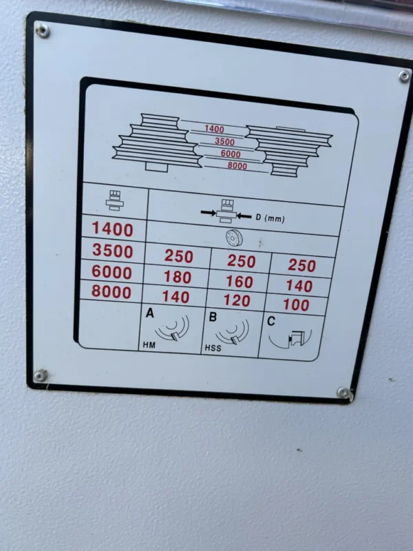 Used Mini Max T40 N Spindle Moulder