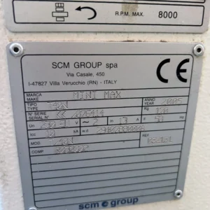 Used Mini Max T40 N Spindle Moulder - Image 2