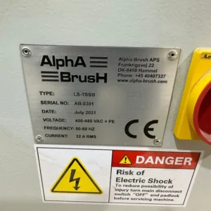 Used Alpha Brush LS Brush Sander - Image 9