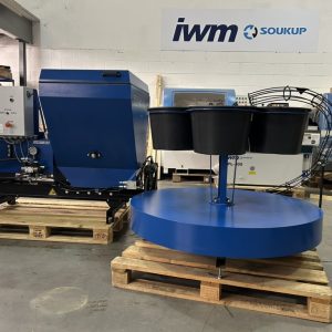 Ex Demo Falach 50 Briquette machine with 5 Bag Carousel Unit - Image 3