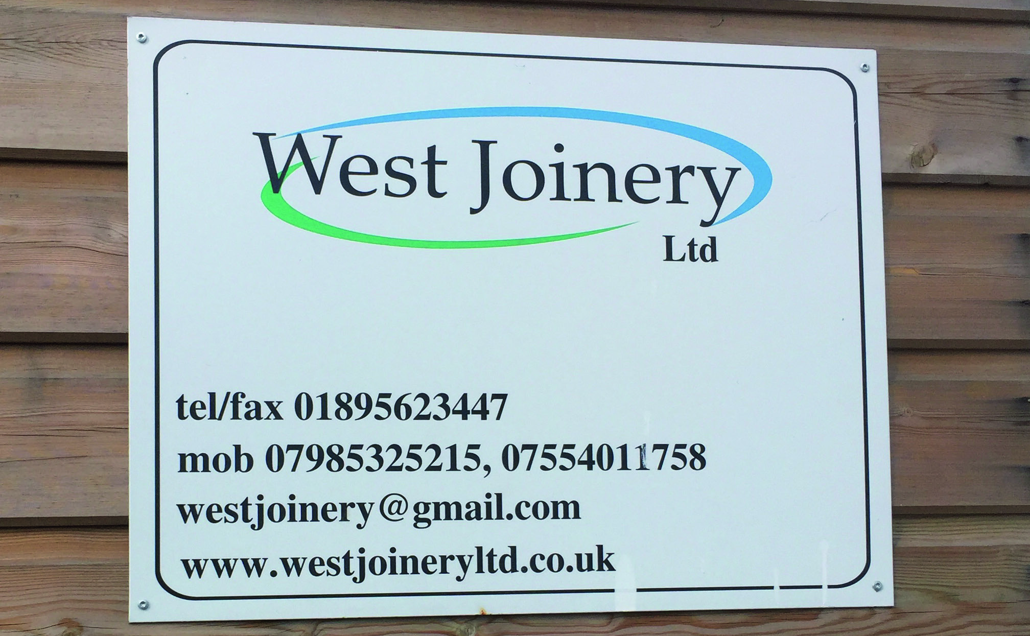 West Joinery Editorial